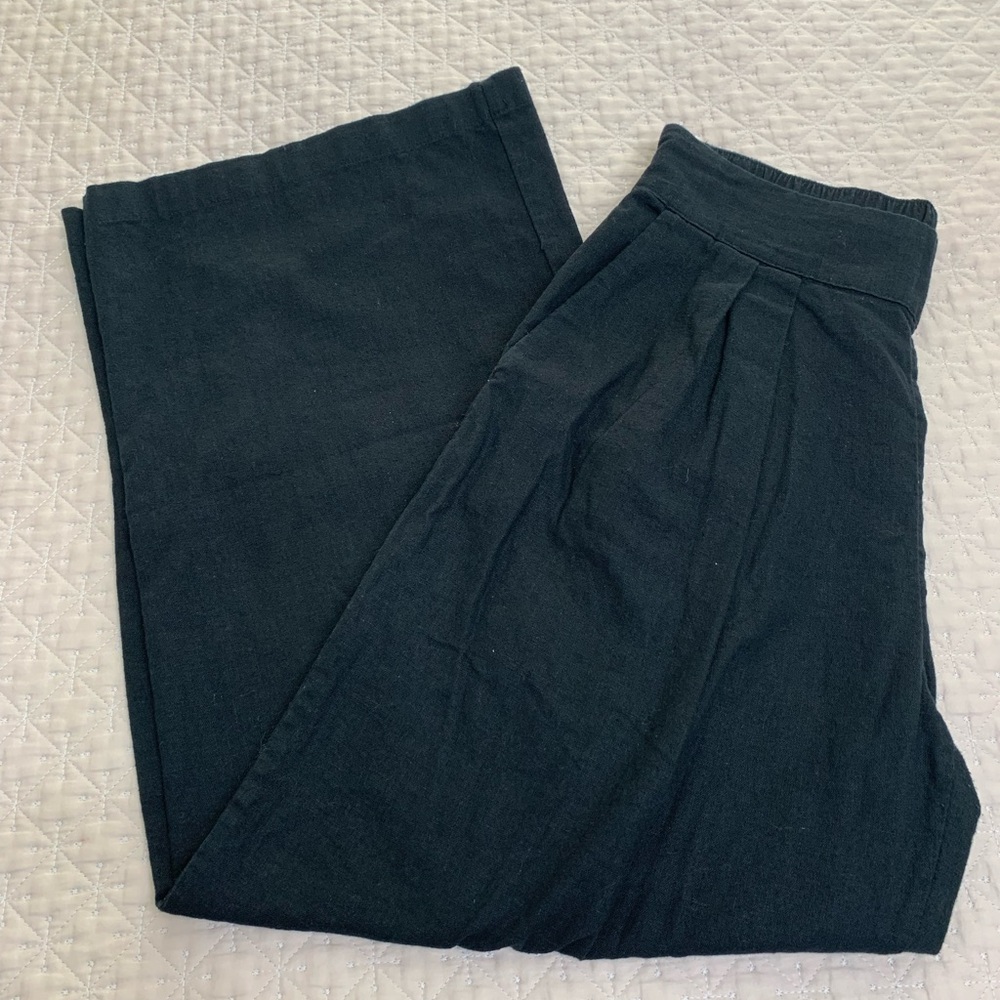 Abercrombie Linen Pull On Pants